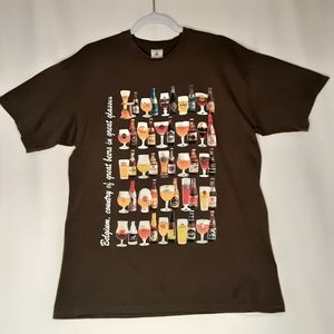 Belgium Beers Graphic Tee Shirt Collection